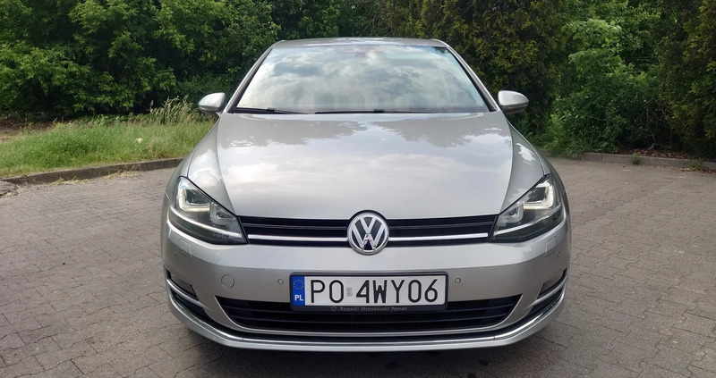 Volkswagen Golf cena 53000 przebieg: 95297, rok produkcji 2013 z Poznań małe 379